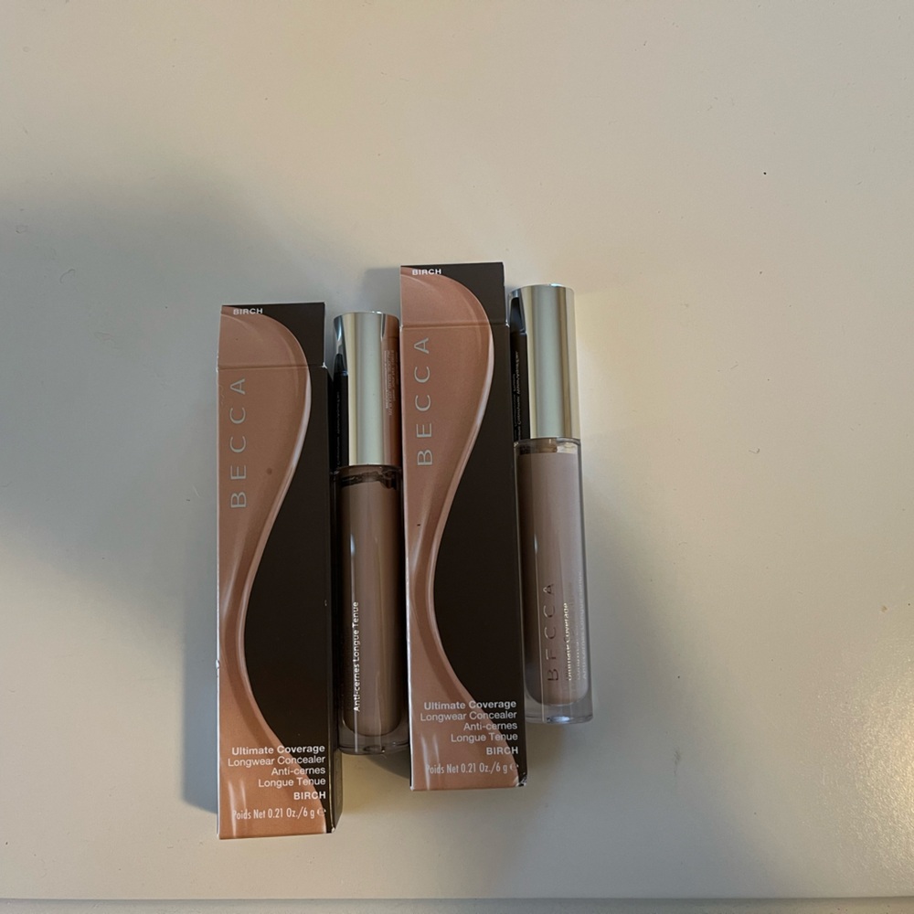 New Lot of 2 Becca Ultimate Coverage Long wear Concealer in Birch